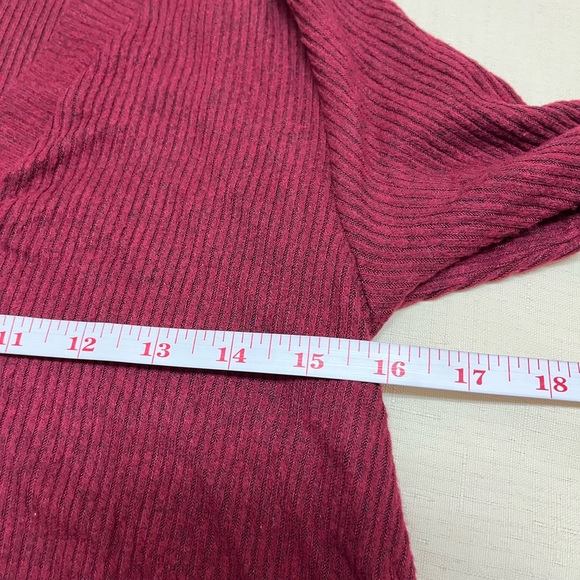 NWT Lulus XS Sweet Comfort Burgundy swing dress - Picture 4 of 11